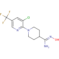 CAS: 1221794-66-6 | PC200267 | 1-[3-Chloro-5-(trifluoromethyl)-2-pyridinyl]-N'-hydroxy-4-piperidinecarboximidamide
