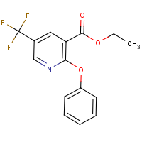 CAS: 1192263-87-8 | PC200286 | Ethyl 2-phenoxy-5-(trifluoromethyl)nicotinate