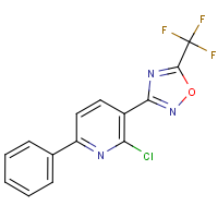CAS:1198475-48-7 | PC200296 | 2-Chloro-6-phenyl-3-[5-(trifluoromethyl)-1,2,4-oxadiazol-3-yl]pyridine