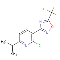 CAS:1203897-93-1 | PC200306 | 2-Chloro-6-isopropyl-3-[5-(trifluoromethyl)-1,2,4-oxadiazol-3-yl]pyridine