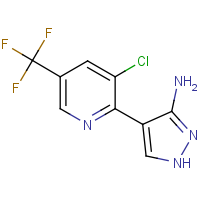 CAS:1242267-93-1 | PC200307 | 4-[3-Chloro-5-(trifluoromethyl)-2-pyridinyl]-1H-pyrazol-3-amine