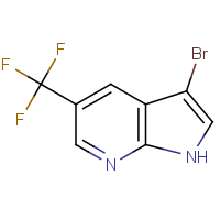 CAS: 1048914-10-8 | PC200308 | 3-Bromo-5-(trifluoromethyl)-1H-pyrrolo[2,3-b]pyridine