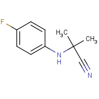 CAS: 121071-28-1 | PC200329 | 2-[(4-Fluorophenyl)amino]-2-methylpropanenitrile
