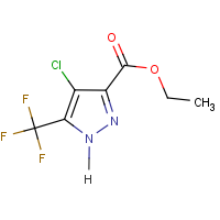 CAS:855345-12-9 | PC200338 | Ethyl 4-chloro-5-(trifluoromethyl)-1H-pyrazole-3-carboxylate