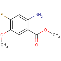 CAS:159768-51-1 | PC200348 | Methyl 2-amino-4-fluoro-5-methoxybenzoate