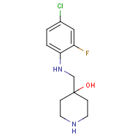 CAS:1335112-98-5 | PC200350 | 4-{[(4-Chloro-2-fluorophenyl)amino]methyl}piperidin-4-ol
