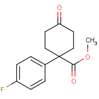 CAS:80912-51-2 | PC200377 | Methyl 1-(4-fluorophenyl)-4-oxocyclohexane-1-carboxylate