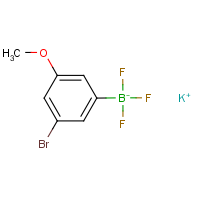 CAS: 1189097-39-9 | PC200382 | Potassium (3-bromo-5-methoxyphenyl)trifluoroboranuide