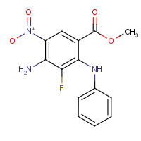 CAS:606093-58-7 | PC200392 | Methyl 4-amino-3-fluoro-5-nitro-2-(phenylamino)benzoate