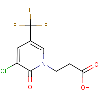 CAS: | PC200394 | 3-[3-Chloro-2-oxo-5-(trifluoromethyl)-1,2-dihydropyridin-1-yl]propanoic acid