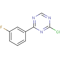 CAS: 1053658-51-7 | PC200400 | 2-Chloro-4-(3-fluorophenyl)-1,3,5-triazine