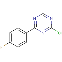 CAS: 1053658-58-4 | PC200401 | 2-Chloro-4-(4-fluorophenyl)-1,3,5-triazine