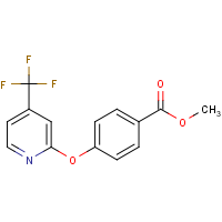 CAS:869109-13-7 | PC200431 | Methyl 4-{[4-(trifluoromethyl)pyridin-2-yl]oxy}benzoate