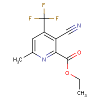 CAS:1565827-82-8 | PC200434 | Ethyl 3-cyano-6-methyl-4-(trifluoromethyl)pyridine-2-carboxylate