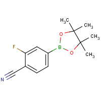 CAS:870238-67-8 | PC200440 | 2-Fluoro-4-(4,4,5,5-tetramethyl-1,3,2-dioxaborolan-2-yl)benzonitrile