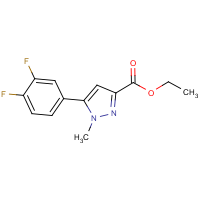 CAS: 1170363-38-8 | PC200449 | Ethyl 5-(3,4-difluorophenyl)-1-methyl-1H-pyrazole-3-carboxylate