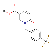 CAS:1582770-08-8 | PC200453 | Methyl 6-oxo-1-{[4-(trifluoromethyl)phenyl]methyl}-1,6-dihydropyridine-3-carboxylate