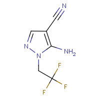 CAS:1082745-56-9 | PC200455 | 5-Amino-1-(2,2,2-trifluoroethyl)-1H-pyrazole-4-carbonitrile