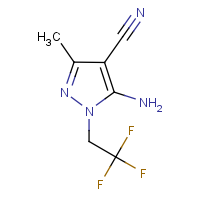 CAS:168465-05-2 | PC200456 | 5-Amino-1-(2,2,2-trifluoroethyl)-3-methyl-1H-pyrazole-4-carbonitrile