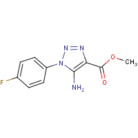 CAS:85790-35-8 | PC200467 | Methyl 5-amino-1-(4-fluorophenyl)-1H-1,2,3-triazole-4-carboxylate