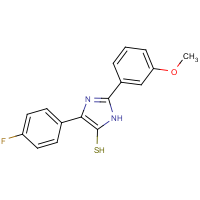 CAS:1326832-84-1 | PC200473 | 4-(4-Fluorophenyl)-2-(3-methoxyphenyl)-1H-imidazole-5-thiol