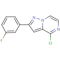 CAS: 1338690-83-7 | PC200475 | 4-Chloro-2-(3-fluorophenyl)pyrazolo[1,5-a]pyrazine