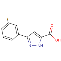 CAS:1188375-17-8 | PC200478 | 3-(3-Fluorophenyl)-1H-pyrazole-5-carboxylic acid