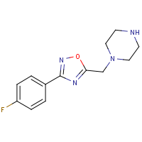 CAS:1098360-23-6 | PC200479 | 1-{[3-(4-Fluorophenyl)-1,2,4-oxadiazol-5-yl]methyl}piperazine