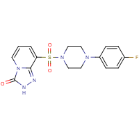 CAS:1291486-96-8 | PC200490 | 8-{[4-(4-Fluorophenyl)piperazin-1-yl]sulfonyl}[1,2,4]triazolo[4,3-a]pyridin-3(2H