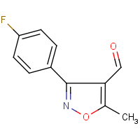 CAS:869496-66-2 | PC200511 | 3-(4-Fluorophenyl)-5-methylisoxazole-4-carboxaldehyde