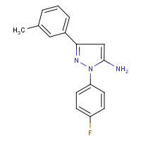 CAS: 618098-17-2 | PC200513 | 1-(4-Fluorophenyl)-3-(3-methylphenyl)-1H-pyrazol-5-amine