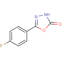 CAS:121649-18-1 | PC200516 | 5-(4-Fluorophenyl)-1,3,4-oxadiazol-2(3H)-one