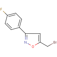 CAS:5262-25-9 | PC200533 | 5-(Bromomethyl)-3-(4-fluorophenyl)isoxazole