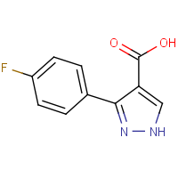 CAS:618383-44-1 | PC200539 | 3-(4-Fluorophenyl)-1H-pyrazole-4-carboxylic acid
