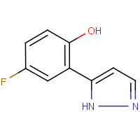 CAS:288401-64-9 | PC200541 | 4-Fluoro-2-(1H-pyrazol-5-yl)phenol