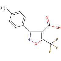 CAS: | PC200550 | 3-(4-Methylphenyl)-5-(trifluoromethyl)isoxazole-4-carboxylic acid