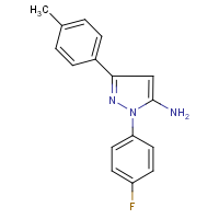 CAS:618098-12-7 | PC200551 | 1-(4-Fluorophenyl)-3-(4-methylphenyl)-1H-pyrazol-5-amine
