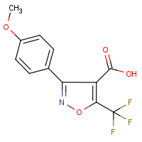 CAS:1159978-83-2 | PC200554 | 3-(4-Methoxyphenyl)-5-(trifluoromethyl)isoxazole-4-carboxylic acid