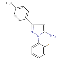 CAS: 618098-41-2 | PC200555 | 1-(2-Fluorophenyl)-3-(4-methylphenyl)-1H-pyrazol-5-amine