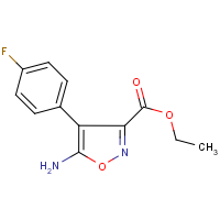 CAS:127919-68-0 | PC200559 | Ethyl 5-amino-4-(4-fluorophenyl)isoxazole-3-carboxylate