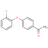 CAS:58775-91-0 | PC200577 | 1-[4-(2-Fluorophenoxy)phenyl]ethan-1-one
