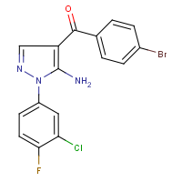 CAS: 618092-10-7 | PC200579 | [5-Amino-1-(3-chloro-4-fluorophenyl)-1H-pyrazol-4-yl](4-bromophenyl)methanone