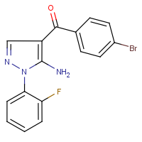 CAS: 618091-84-2 | PC200582 | [5-Amino-1-(2-fluorophenyl)-1H-pyrazol-4-yl](4-bromophenyl)methanone