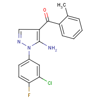 CAS:618092-06-1 | PC200583 | [5-Amino-1-(3-chloro-4-fluorophenyl)-1H-pyrazol-4-yl](2-methylphenyl)methanone