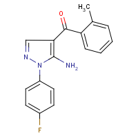 CAS:618091-44-4 | PC200584 | [5-Amino-1-(4-fluorophenyl)-1H-pyrazol-4-yl](2-methylphenyl)methanone