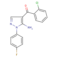 CAS:618091-42-2 | PC200586 | [5-Amino-1-(4-fluorophenyl)-1H-pyrazol-4-yl](2-chlorophenyl)methanone