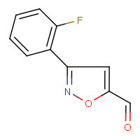 CAS:808740-52-5 | PC200587 | 3-(2-Fluorophenyl)isoxazole-5-carbaldehyde