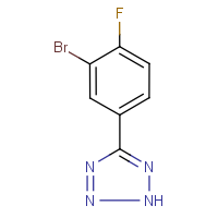 CAS: 874784-10-8 | PC200590 | 5-(3-Bromo-4-fluorophenyl)-2H-tetrazole