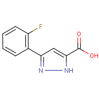 CAS:859155-87-6 | PC200596 | 3-(2-Fluorophenyl)-1H-pyrazole-5-carboxylic acid