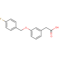 CAS:125721-49-5 | PC200604 | {3-[(4-Fluorobenzyl)oxy]phenyl}acetic acid